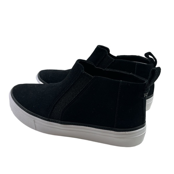 Toms Women's Bryce High Top Slip-On Sneaker Black Size 7.5 - Picture 4 of 8